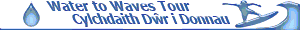 Dolgarrog water to waves  Tour Label