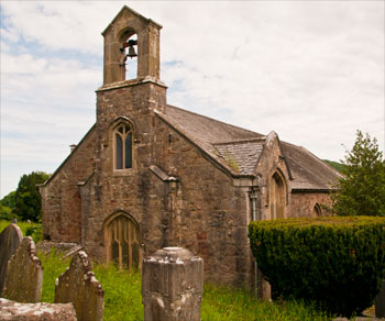 Photo of St Cystennin's church in Mochdre